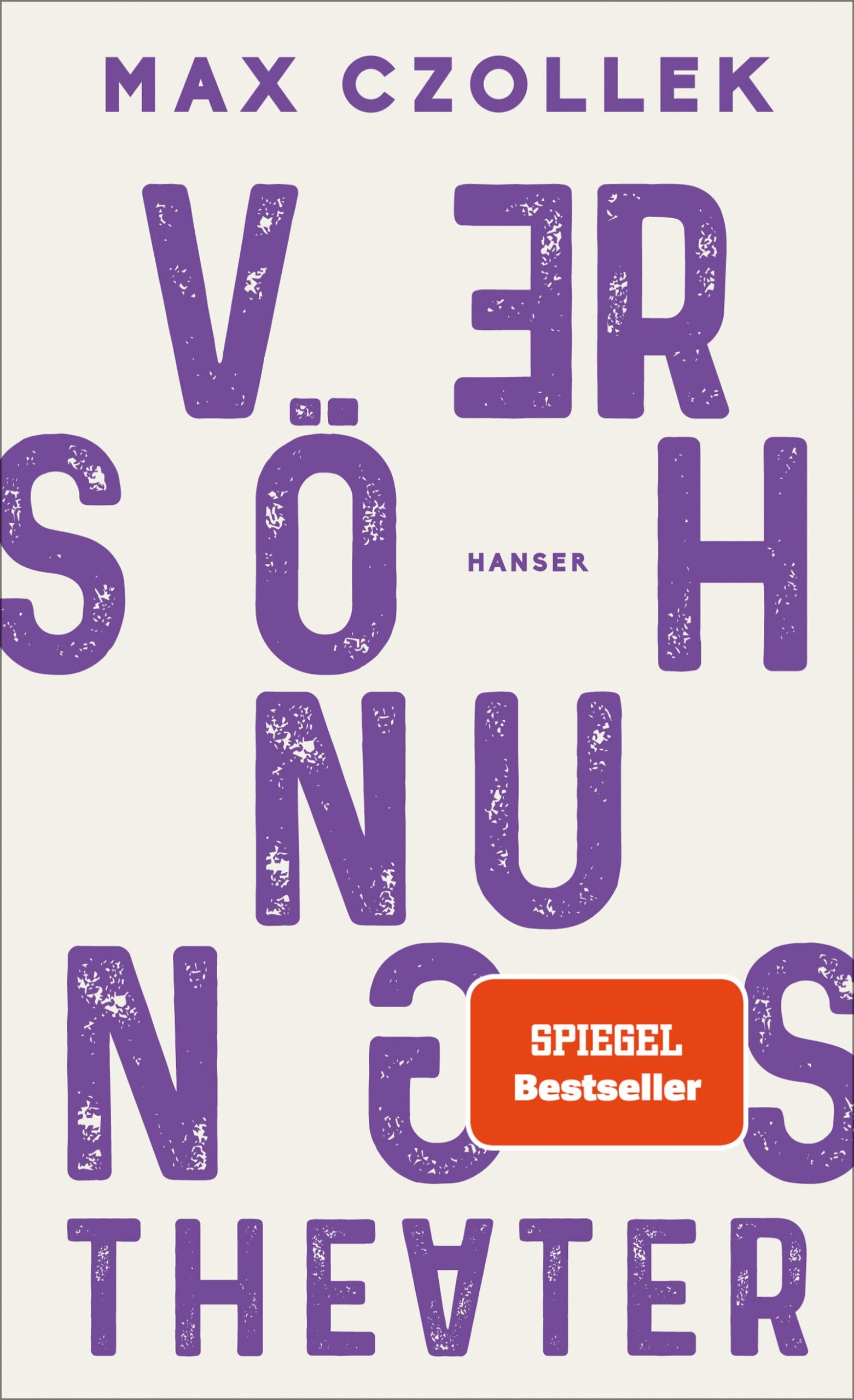 Buchcover von Max Czolleks Versöhnungstheater