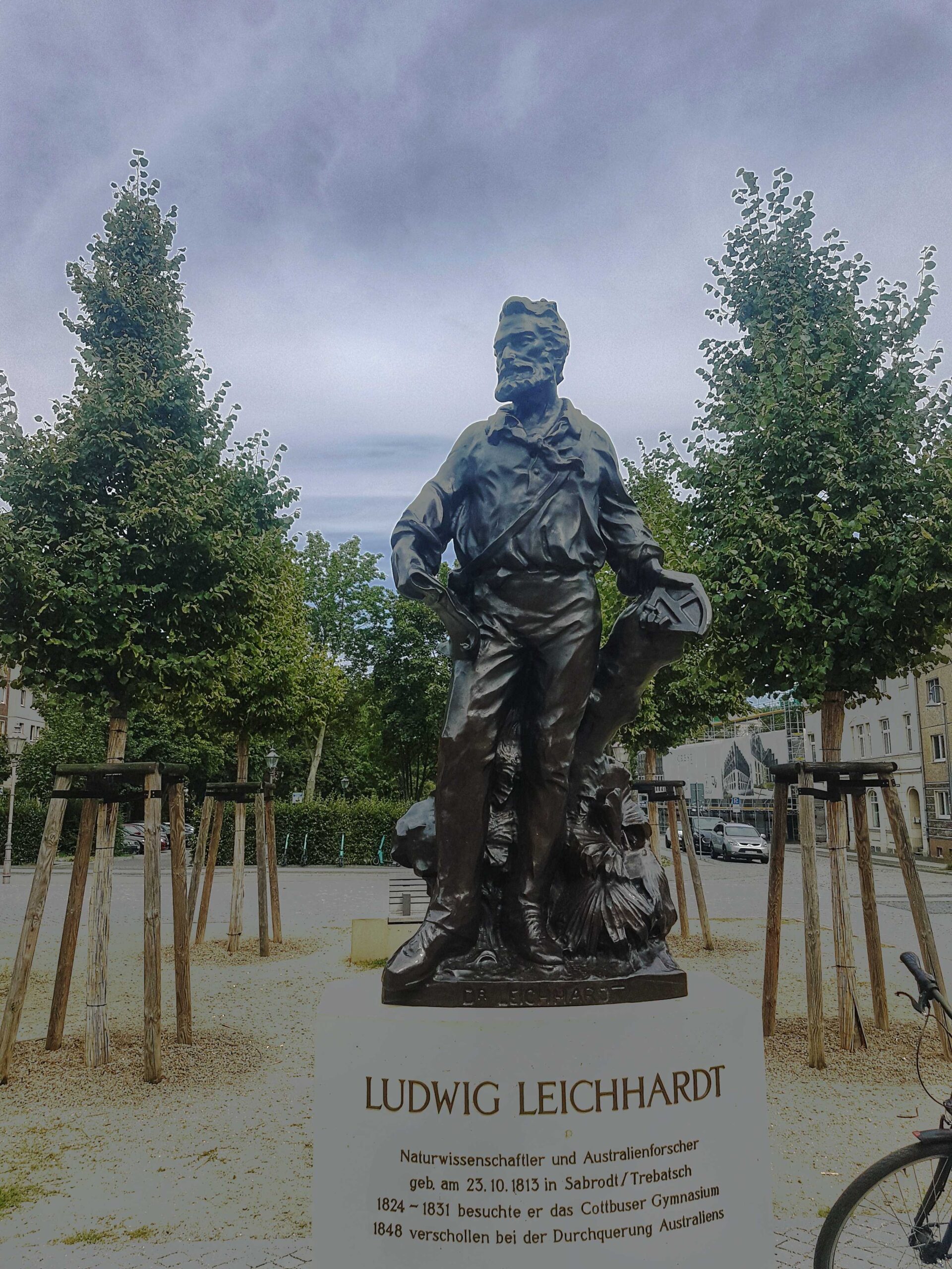 statue of Ludwig Leichardt